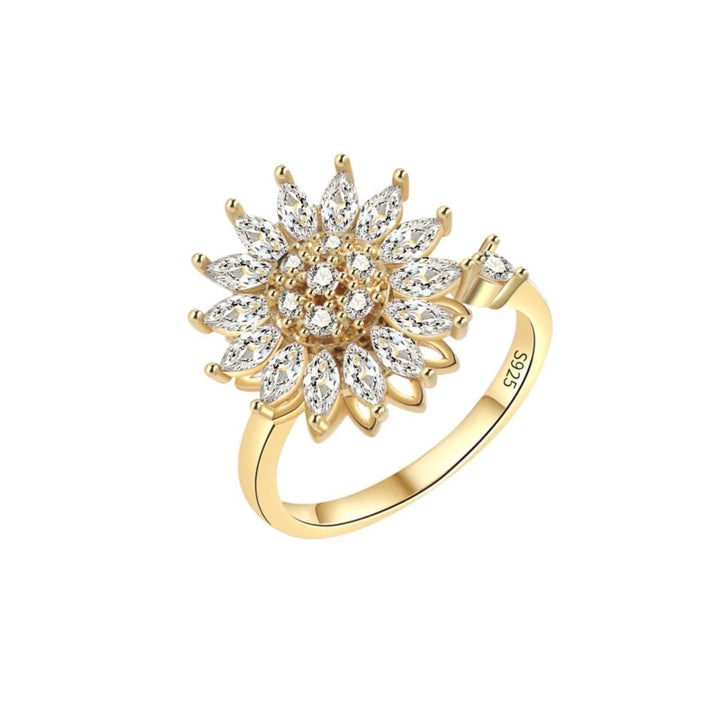 Sonnenblumen Anti-Stress Ring