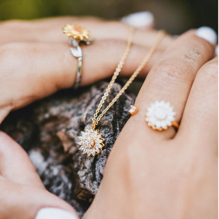 Sonnenblumen Anti-Stress Ring